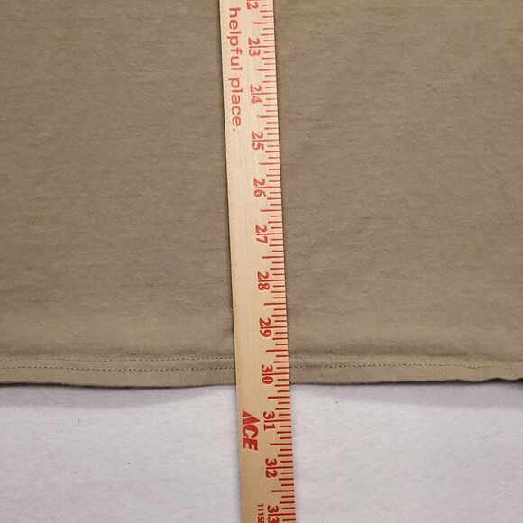 Electric Mud Casual Short Sleeve Graphic T Shirt Mens Size 2XL Beige - Picture 8 of 10